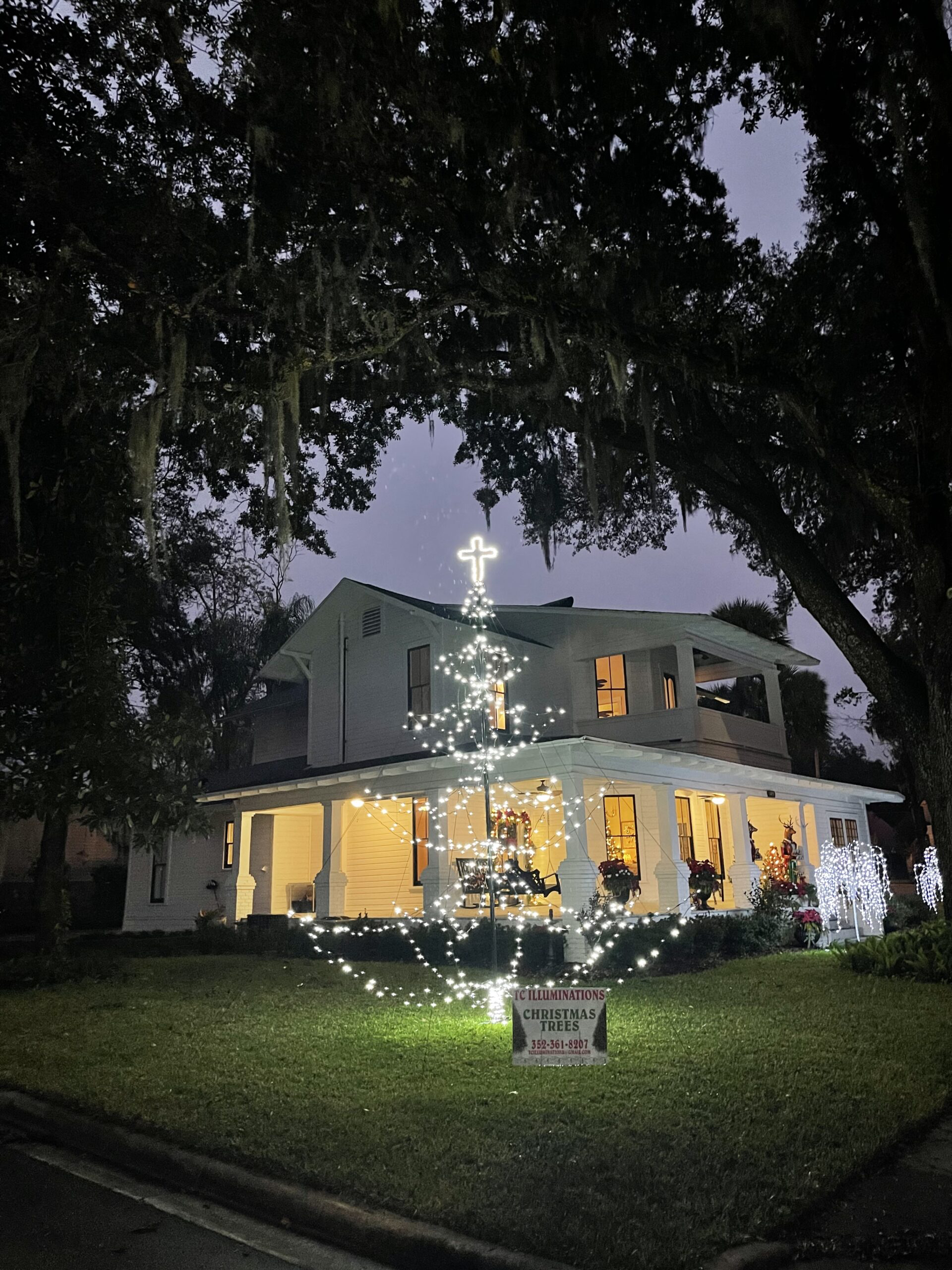 Christmas tree installation 2